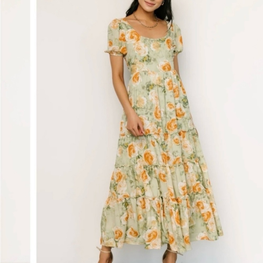 Baltic Borne Noelle floral tie back dress! Size small!